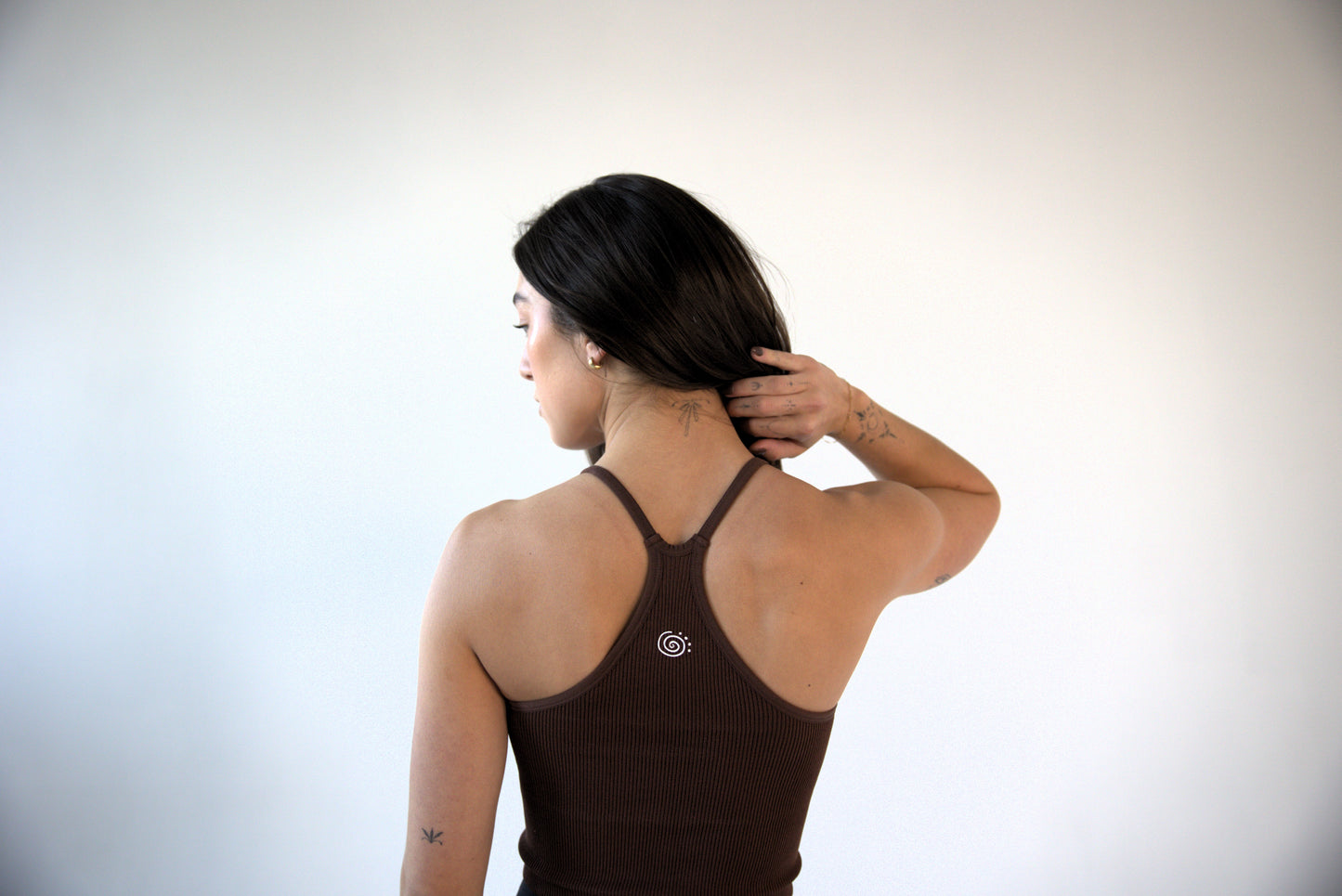 Harmony Tank Chocolate Brown