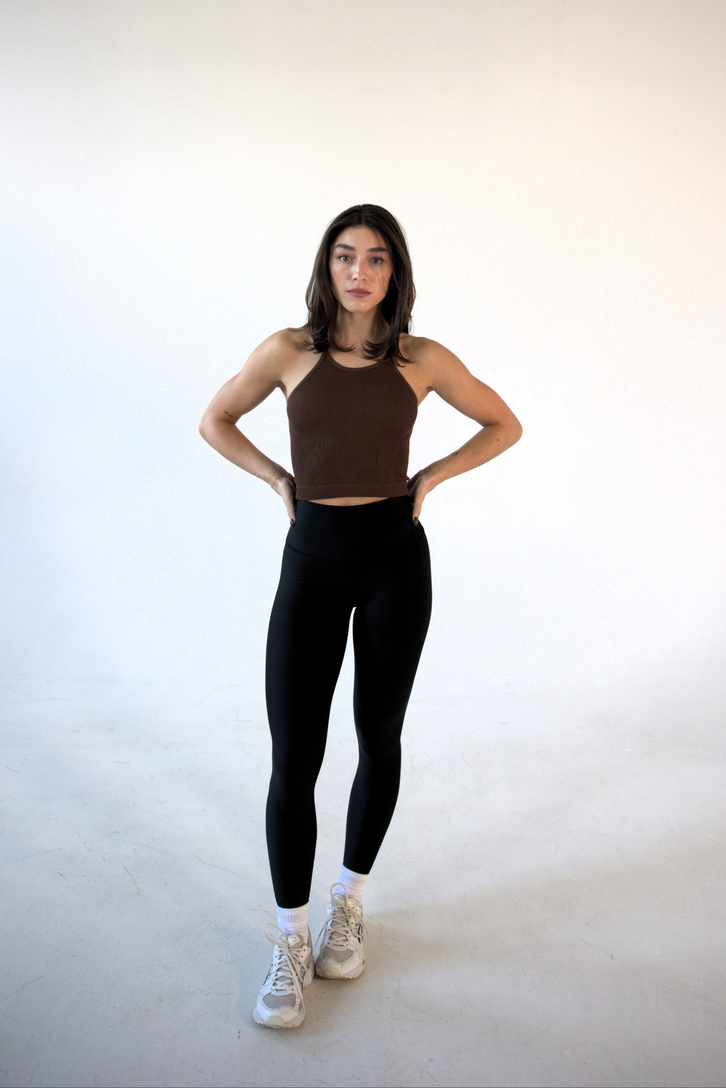 Harmony Tank Chocolate Brown